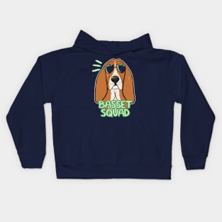 BASSET SQUAD Kids Hoodie